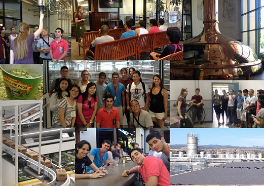 ALCI Students Tour of Sierra Nevada Brewery in Chico California