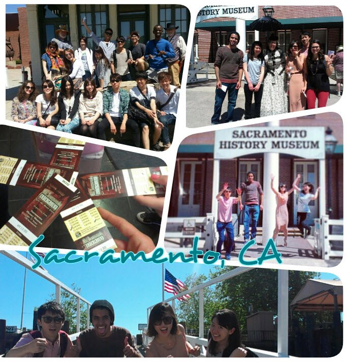ALCI Chico Student in Old Sacramento 2013