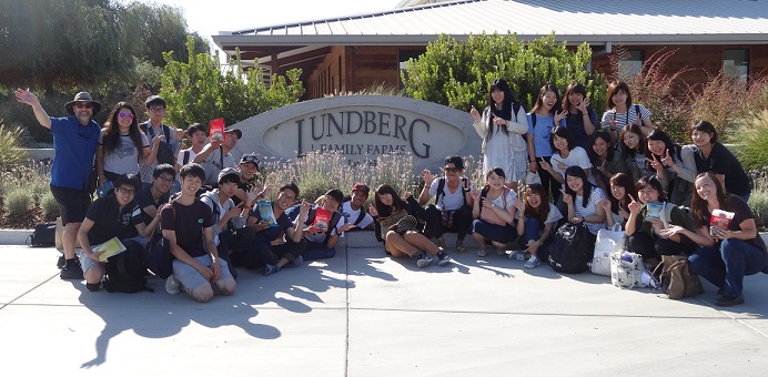Shinshu University tours Lundberg Family Farms Richvale California - America's No 1 Quality Rice Producer