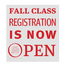 Fall Class Registration is Now Open! Fall Class Registration is Now Open!