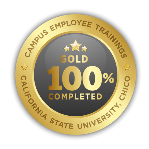 Gold Start Campus Employee Trainings: 100% Completed