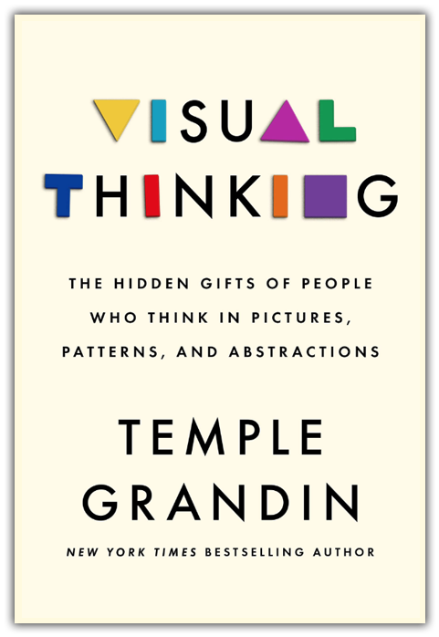 Cover of Temple Grandin's book "Visual Thinking"