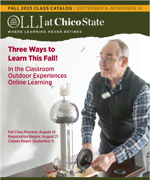 Cover Image of OLLI Fall 2025 Catalog