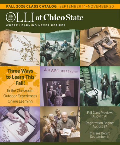 Cover Image of OLLI Fall 2026 Catalog
