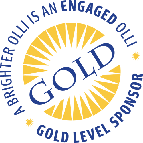 OLLI Gold Sponsor badge