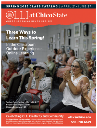 Cover Image of OLLI Spring 2025 Catalog