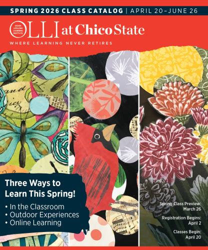 Cover Image of OLLI Spring 2026 Catalog