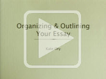 Organizing and Outlining Your Essay 