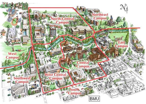 Chico State Campus Map Csu Chico Map | Chico State Professional & Continuing Education